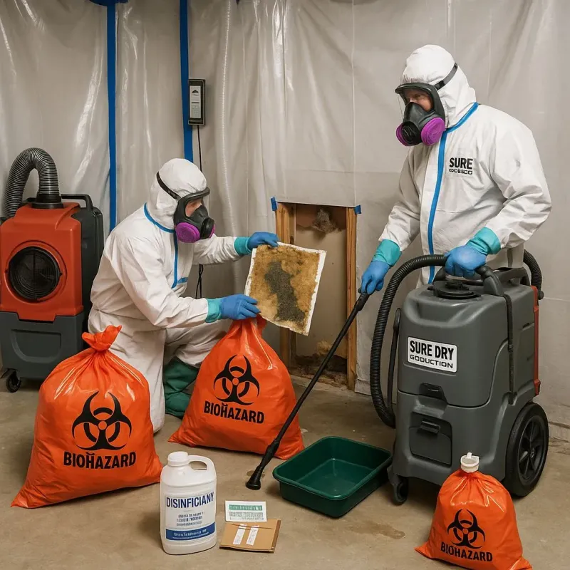 Contaminated Water Handling Protocols process in Glencoe, AL